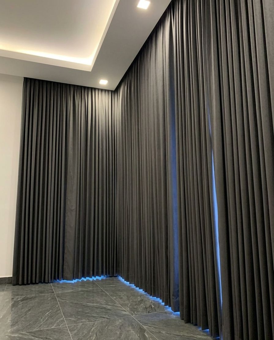 Elegant blackout curtains