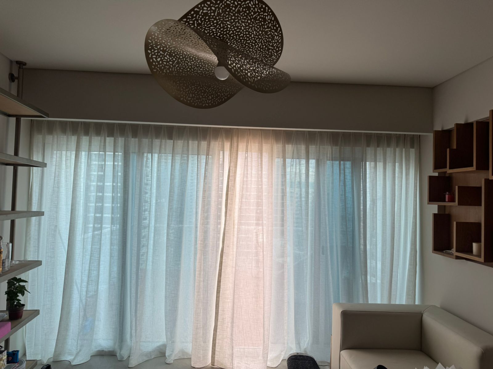 Hotel style blackout curtains